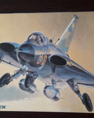 J - 35  F  DRAKEN  SCALA  1/72  HASEGAWA