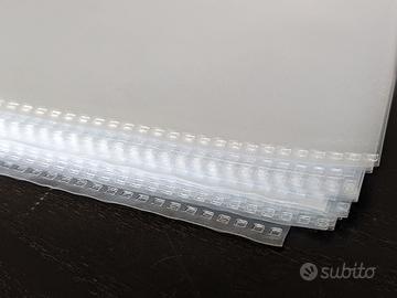400 Buste perforate trasparenti