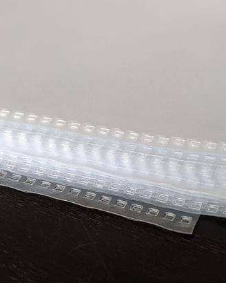 400 Buste perforate trasparenti