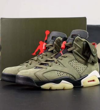Scarpe da basket Air Jordan 6 "Medium Olive"eu43