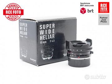 Voigtlander VM 15 4.5 Super-Wide-Heliar II Leica M