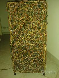 Lampada in rattan