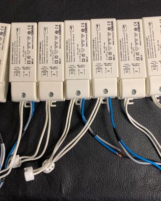Trasformatori elettronici + lampade alogene