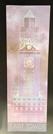 Manifesto Architettura vintage “East Tower”