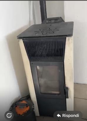 stufa a pallets usata