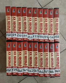 XX Secolo De Agostini 20 VHS complete con
custodie