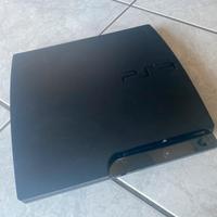 PlayStation 3 slim 320gb nera con giochi