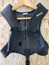 Schienalino neoprene usato, per pesca subacquea