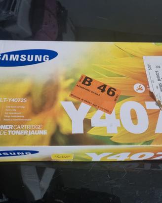 toner giallo originale clt4072nuovo Samsung clp320