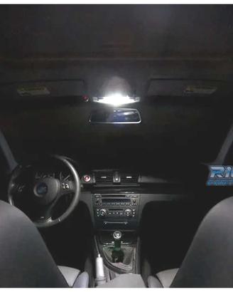 KIT 15 LAMPADE LED INTERNE BMW SERIE 1 E81 E87 116