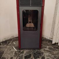 TERMOSTUFA A PELLET NAOMY BORDEAUX 15 KW EDILKAMIN