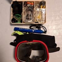 Lotto SUBACQUEA shaker maschera coltello  varie