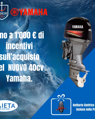 Promo Motore Yamaha F40Supreme(70) Pronta Consegna