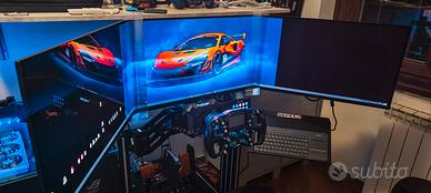 3x MONITOR MSI OLED Q-DOT WQHD@240MHZ