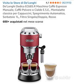 De'Longhi Dedica EC685.R Macchina Caffè Espresso M
