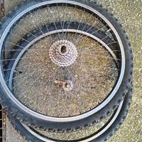coppia ruote per MTB 26 