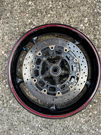 Coppia cerchi Yamaha R6 2011 completi di dischi