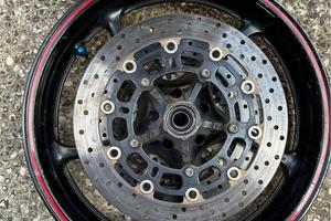 Coppia cerchi Yamaha R6 2011 completi di dischi