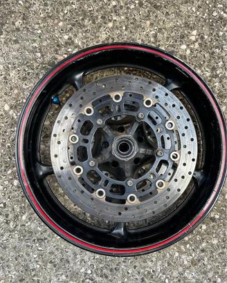 Coppia cerchi Yamaha R6 2011 completi di dischi