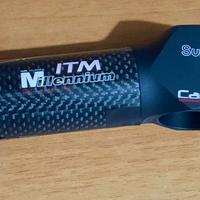 Attacco manubrio in carbonio 110mm ITM millenium