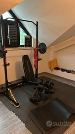 Rack Manubri e dischi palestra