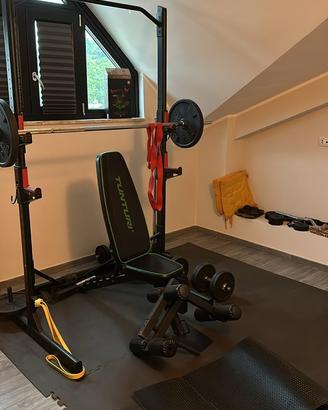 Rack Manubri e dischi palestra