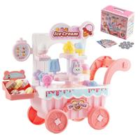 Carretto dei Gelati per Bambini 27 Pezzi Accessori