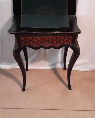 TAVOLINO DA GIOCO D' EPOCA NAPOLEONE III,SECONDA M