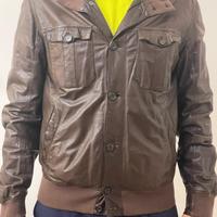 Brunello Cucinelli giacca in pelle