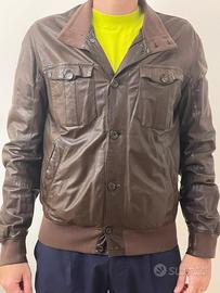 Brunello Cucinelli giacca in pelle