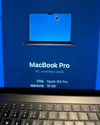 Macbook Pro M3 pro 16”