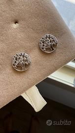 Orecchini a lobo in argento