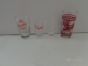 4 Bicchieri liquore – anni 60 con marchio
