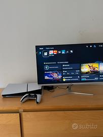 Ps5 digital slim + Monitor FullHD 27 inch