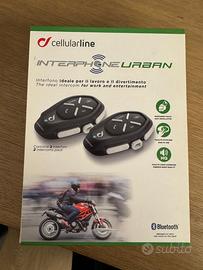 INTERFONO UNIVERSALE MOTO KIT da 2 NUOVO