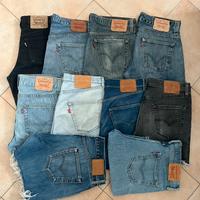 Box vintage di bermuda Levi’s, 10 jeans