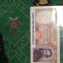 Banconota 10000 Lire Michelangelo