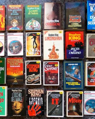 103 TUTTI I LIBRI di STEPHEN KING prime edizioni