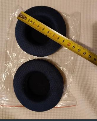 Set di due cuscinetti di ricambio in spugna per cu