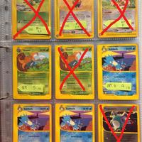 Carte pokemon OLD Set Aquapolis parte 1