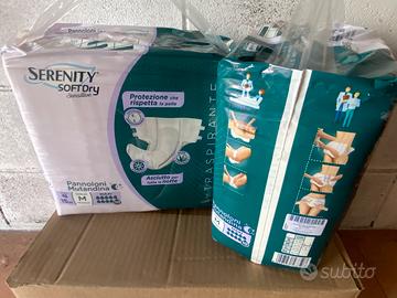 Lotto 2x Pannoloni Serenity SoftDry Sensitive M