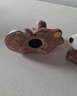 Coppia di Cagnolini  TODO THUN .Originali perfette