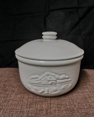 Portabiscotti in ceramica Mulino Bianco anni 80