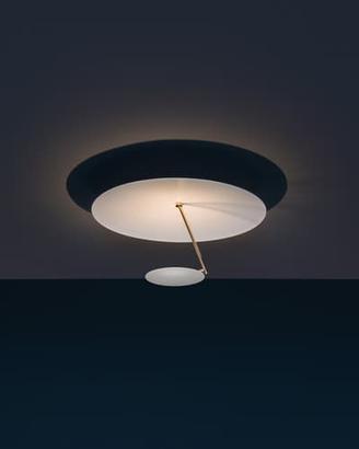 Lampada Catellani Smith Lederam C 150 da soffitto