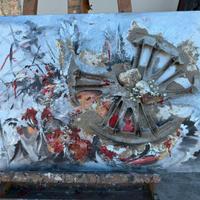 Quadro su tela "Ruota della Fortuna"