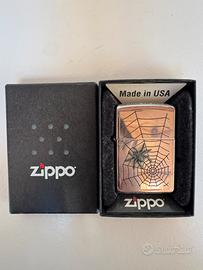 Zippo originale 1996 modello spider&web con box