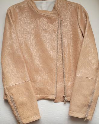 Giacca pelle pitonata Brunello Cucinelli 