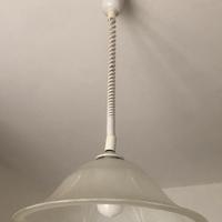 Lampada a sospensione bianca 