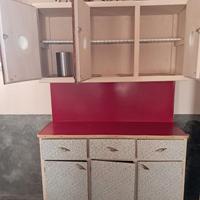 credenza cucina vintage ristrutturata