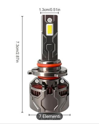 HIR 2 lampadine Led  9012 Hir2
